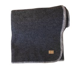 Ivanhoe ensfarvet tppe i uld 120x190