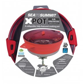 Sea to Summit sammenklappelig gryde 4.0L