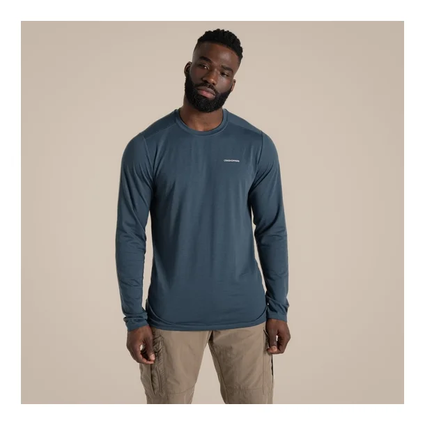 Craghoppers Nosilife Abel herre T-Shirt, lange rmer