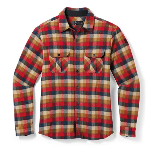 Smartwool Anchor Line herre skjorte-jakke i uld