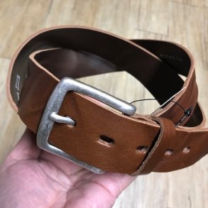 Boswik bredt vintage lderblte 4cm