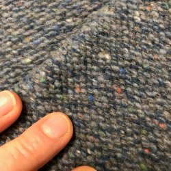 Fisherman Boxy Mock Neck damesweater