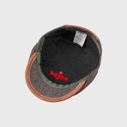 MJM Daffy 3 flatcap i uld/cashmere