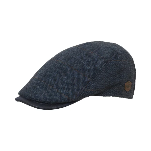 MJm Driver Xtra Flatcap - 52 wool mix