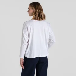 Outlet - Craghoppers NosiBotanical Emere dame T-shirt, lang�rmet