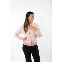 Fuza Raven dame uldcardigan med lynls