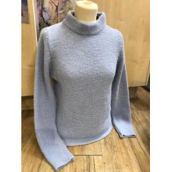 Fisherman alpaca dame turtleneck damestrik