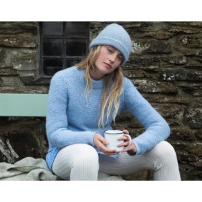 Fisherman alpaca dame turtleneck damestrik