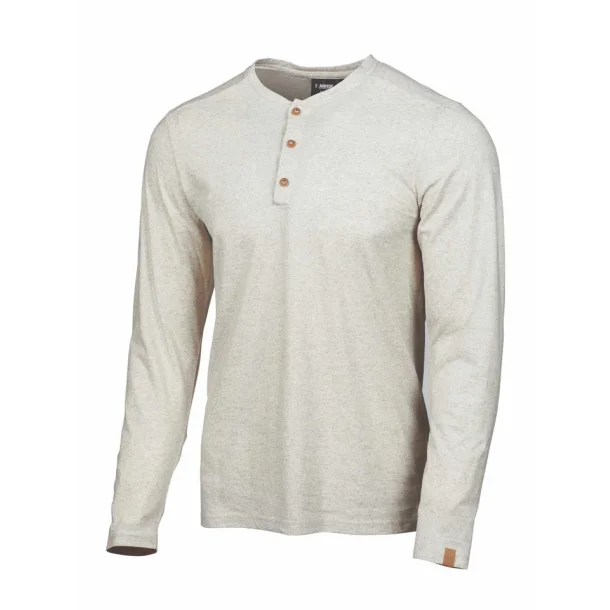 Ivanhoe GY Eje herre hamp T-shirt, granddad lange rmer