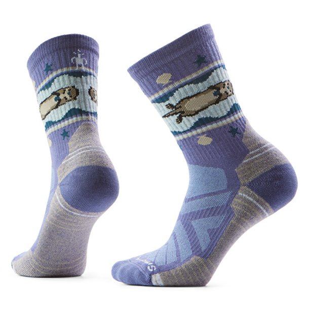 Smartwool Hike Light Cushion Otter Float Crew dame vandresokker