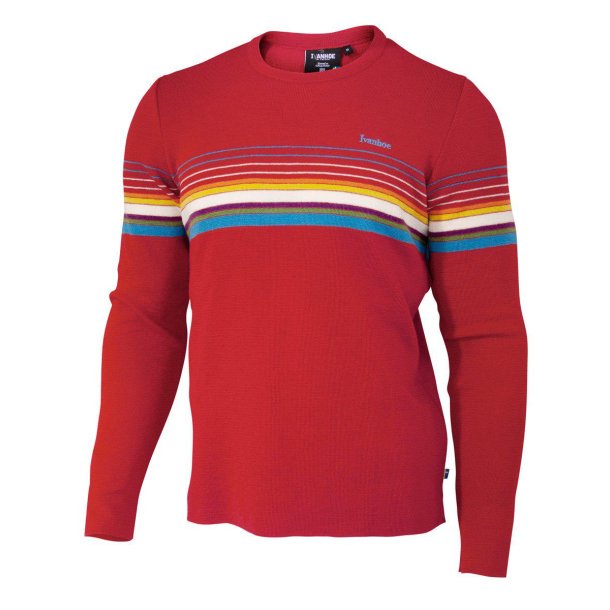 Ivanhoe Retro striksweater - unisex - stilen fra 1980