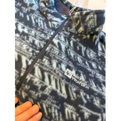 Jack Wolfskin Big Sky �-zip fleecetr�je