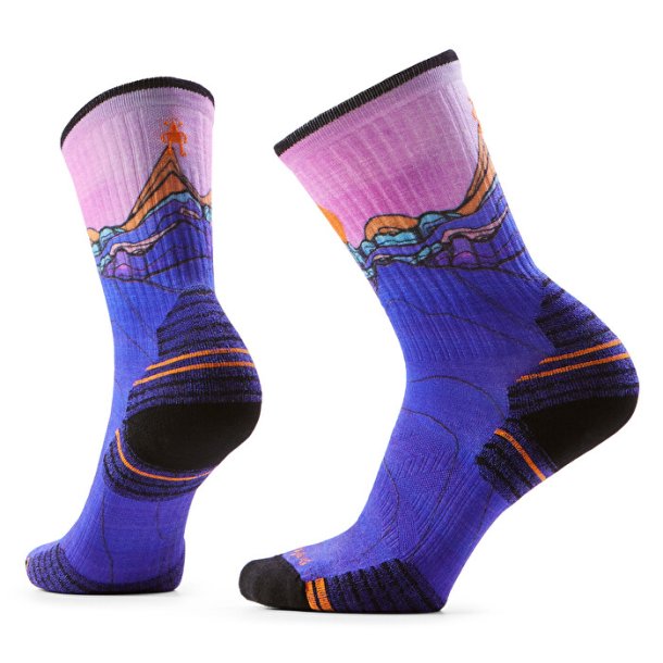Smartwool Hike Targeted Cushion Mountain Sunrise Crew dame-vandresokker 