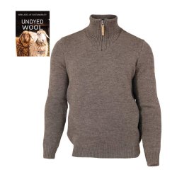 Ivanhoe NLS Elm herresweater med halfzip