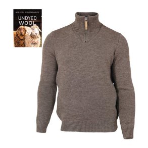 Ivanhoe NLS Elm herresweater med halfzip
