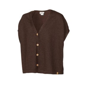 Ivanhoe NLS Poppy vest-poncho med knapper