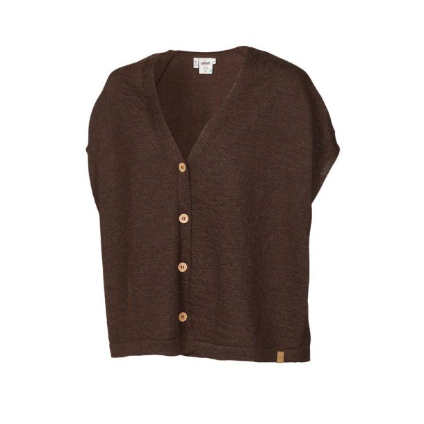 Ivanhoe NLS Poppy vest-poncho med knapper
