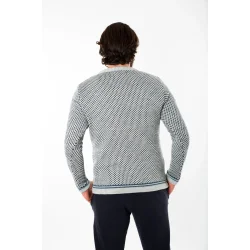 Fuza Nordic herresweater Nordic Stribe