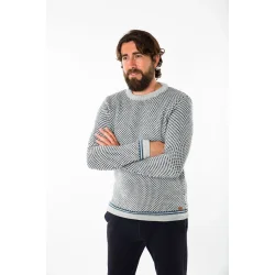 Fuza Nordic herresweater Nordic Stribe