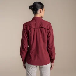 Craghoppers NosiLife Adventure dameskjorte, lange �rmer