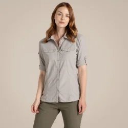 Craghoppers NosiLife Adventure dameskjorte, lange �rmer