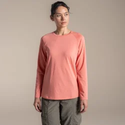 Craghoppers Nosilife Nour dame T-shirt, lange �rmer