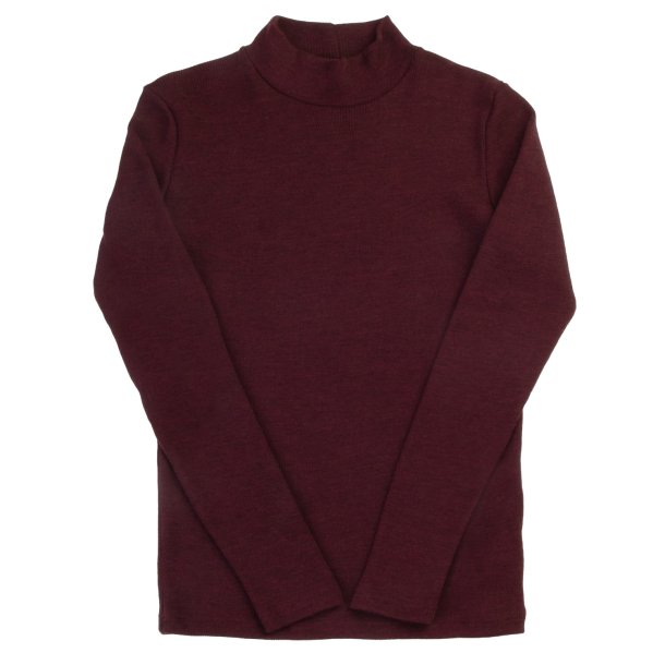 Joha ribstrikket bluse med lange �rmer