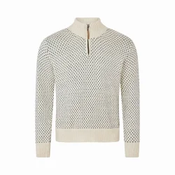 Fuza Snefug herresweater med half-zip