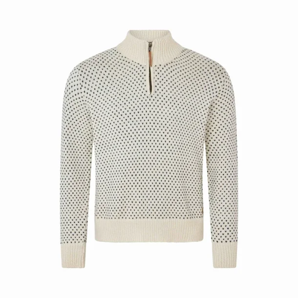 Fuza Snefug herresweater med half-zip
