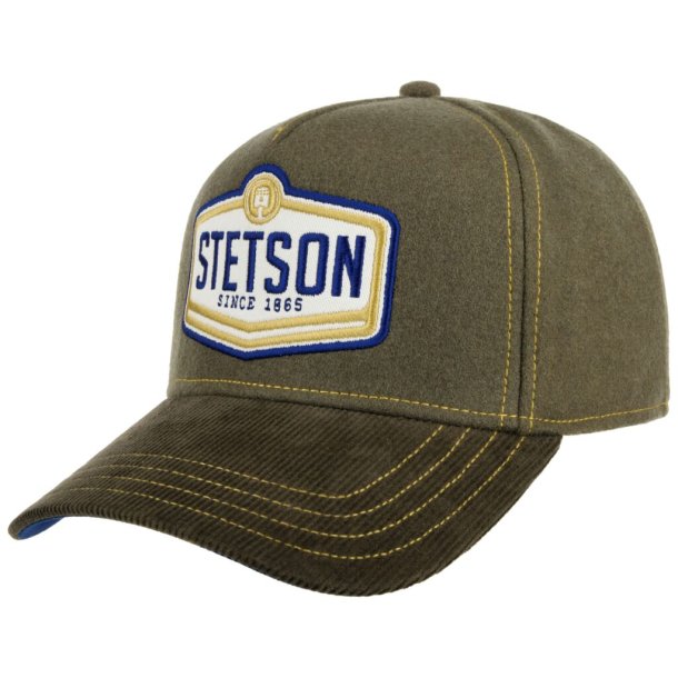 Stetson Trucker Cap Wool Piston inkl. n�glering