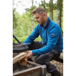 Ivanhoe Trille herre half-zip uldtrje