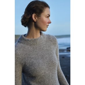 Fisherman alpaca dame turtleneck damestrik
