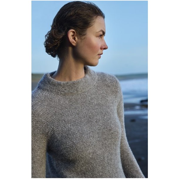 Fisherman alpaca dame turtleneck damestrik
