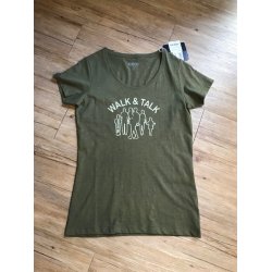 Walk and Talk dame T-shirt