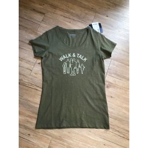 Walk and Talk dame T-shirt
