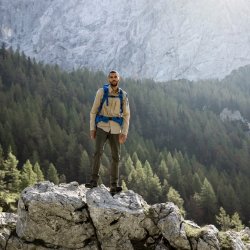 Fj�llr�ven Abisko Trail lang�rmet herreskjorte 