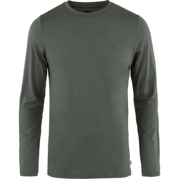 Fj�llr�ven Abisko Wool lang�rmet herre T-shirt