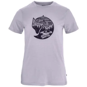 Fj�llr�ven Abisko Wool Fox kort�rmet dame T-shirt
