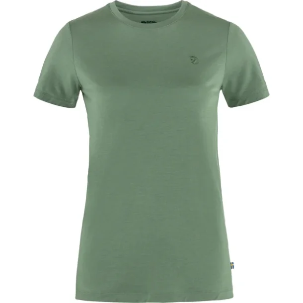 Fj�llr�ven Abisko Wool kort�rmet dame t-shirt