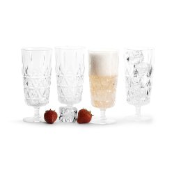 Champagneglas i akrylplast - 4-pak
