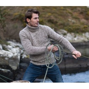 Fisherman Chunky Marled herresweater