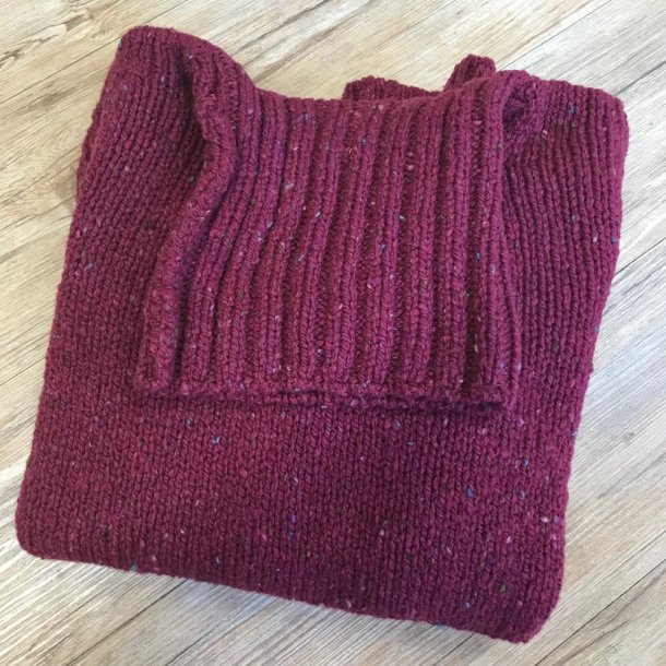 Fisherman dame rullekravestrik med rib