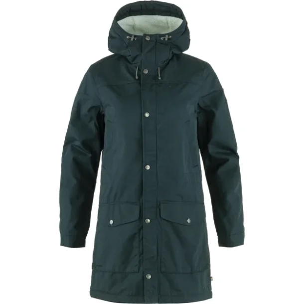 Fjllrven Greenland dame winter parka med pilefor