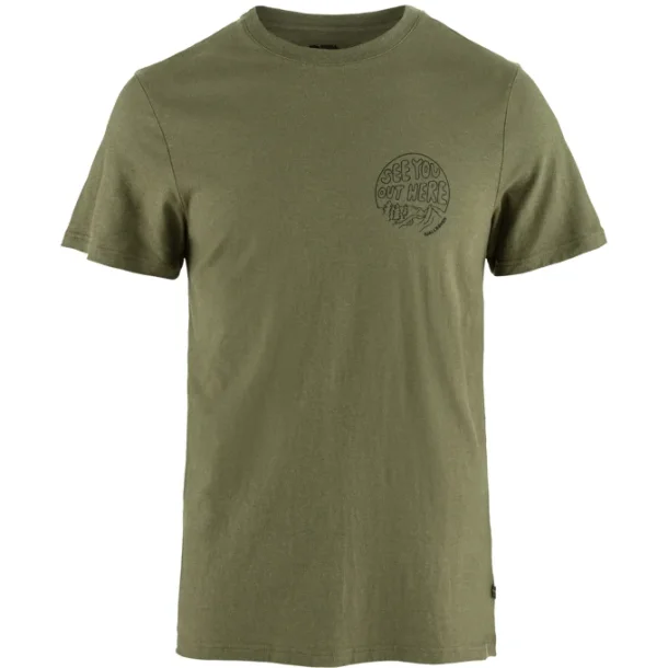 Fjllrven Hemp Blend Out Here herre T-shirt