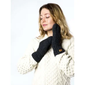 Fuza Jap strikluffer - hndstrikkede