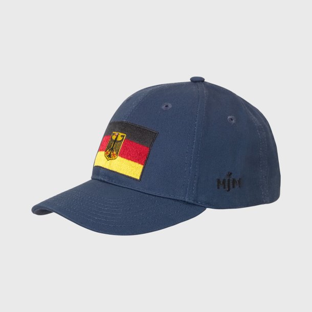 MJM Klassisk bomuldskasket med det tyske flag