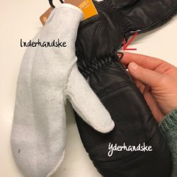 Hestra lder luffe - Unisex