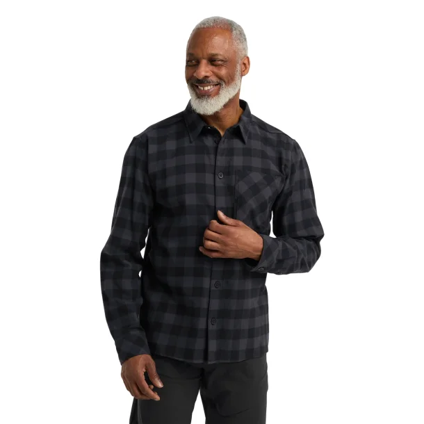Jack Wolfskin Lite Flannel Herre bomuldsskjorte