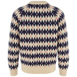 Fj�llr�ven �vik Jacuard Knit Herre Uld Sweater