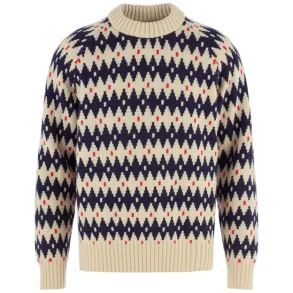 Fj�llr�ven �vik Jacuard Knit Herre Uld Sweater